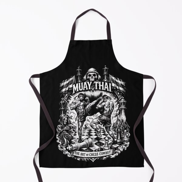 Item preview, Muay Thai Art of Chess Combat Strategy designed and sold by CoolCrazyQuirky.