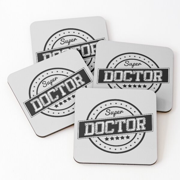Item preview, Super Doctor Badge Stamp Vintage designed and sold by WAMTEES.