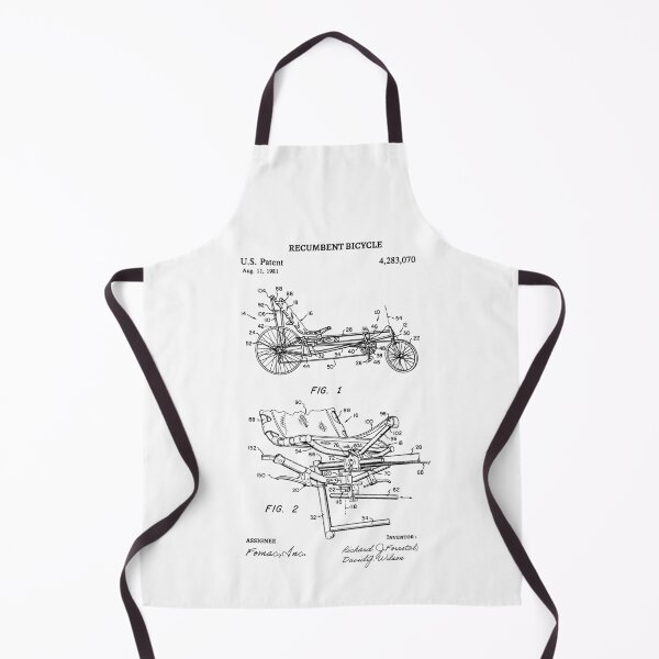 Item preview, Recumbent Bicycle Patent / Recumbent Bicycle blueprint designed and sold by anodyle.