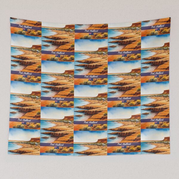 Item preview, Port Hedland Australia Travel  designed and sold by Thistle-TShop.