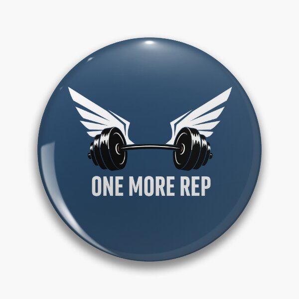 Item preview, One More Rep Barbell Wings Gym Motivation designed and sold by   M0Zain.