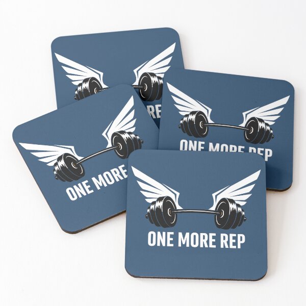 Item preview, One More Rep Barbell Wings Gym Motivation designed and sold by   M0Zain.