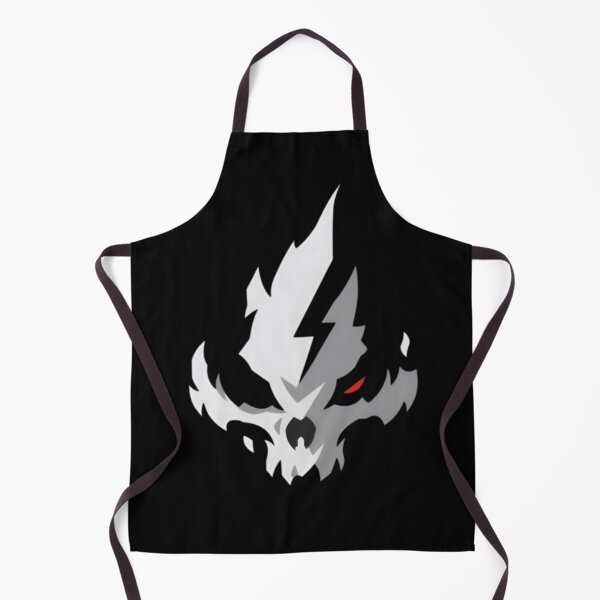 Item preview, Infernal Lightning Skull – Dark Demon Flame Emblem designed and sold by Dyan4.