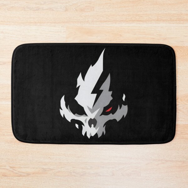 Item preview, Infernal Lightning Skull – Dark Demon Flame Emblem designed and sold by Dyan4.