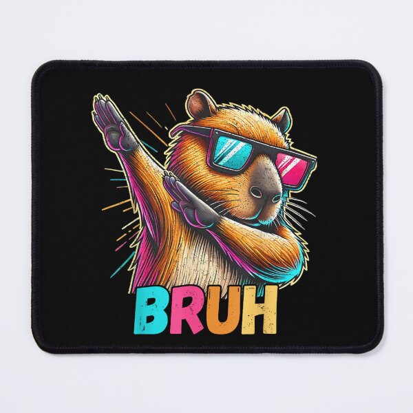 Item preview, Funny Dabbing Capy Bruh Teens Youth Kids Meme Rodent Lovers Art for Men Women Kids , Capybara Gift Lover designed and sold by DZIRI NAJAT.