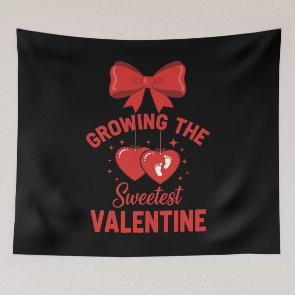 Item preview, Valentines Pregnancy Announcement Growing Sweetest Valentine designed and sold by OlakunleOloroz.