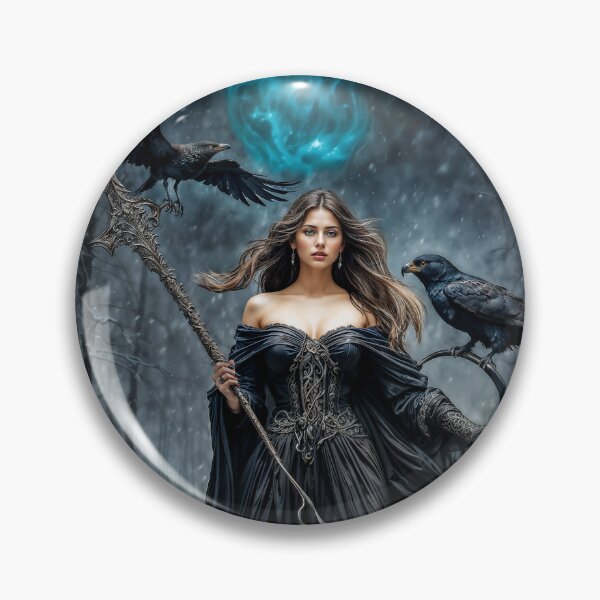 Item preview, The Winter Bride Morana Goddess designed and sold by AliceWhiteDF.