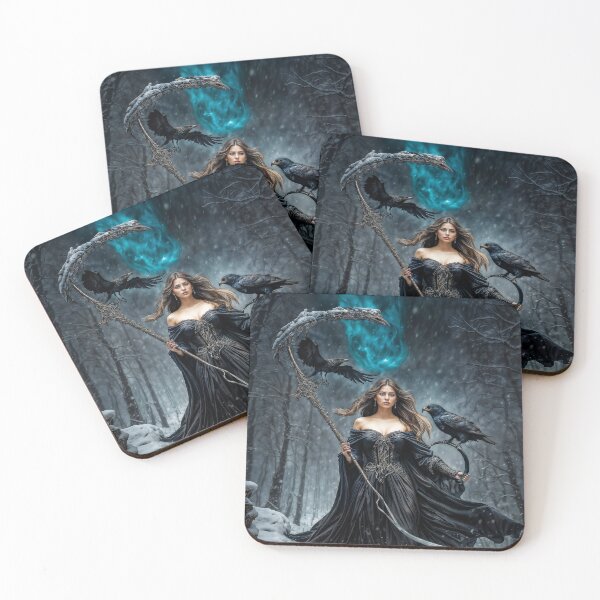 Item preview, The Winter Bride Morana Goddess designed and sold by AliceWhiteDF.