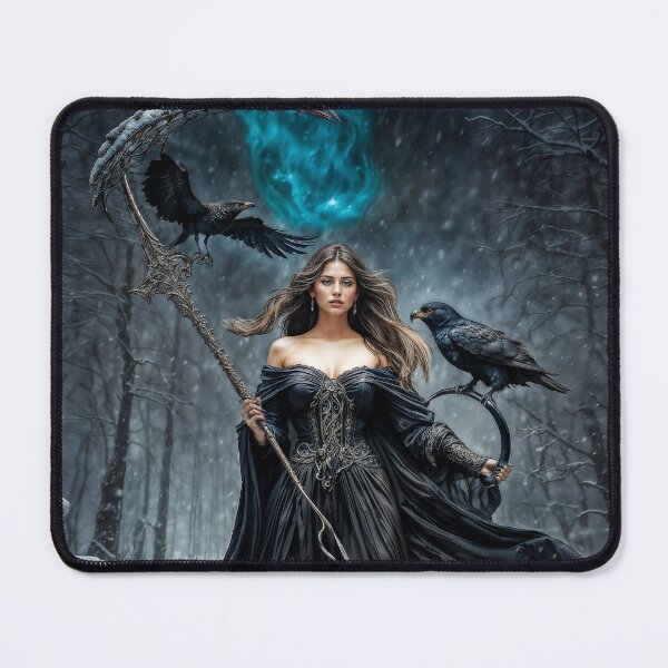 Item preview, The Winter Bride Morana Goddess designed and sold by AliceWhiteDF.