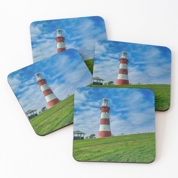 Item preview, Smeaton's Tower Lighthouse, Plymouth Hoe - Coastal Photography designed and sold by leonwoods.