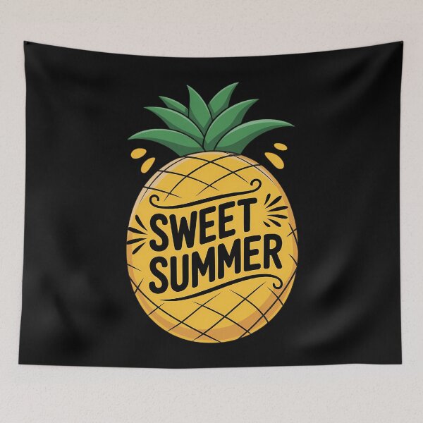 Item preview, Pineapple Summer Funny Sweet Summer Hello Break vacation designed and sold by comptorasunfia.