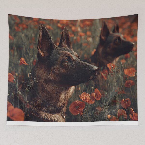 Item preview, Dogs of Honour in Bloom designed and sold by Skyframe Aviation.