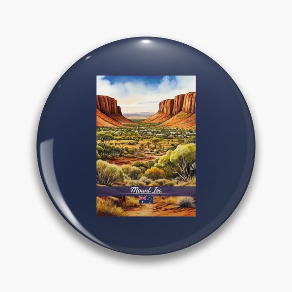 Item preview, Mount Isa Australia Travel  designed and sold by Thistle-TShop.