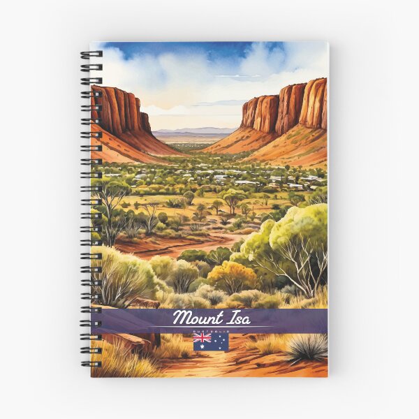 Item preview, Mount Isa Australia Travel  designed and sold by Thistle-TShop.