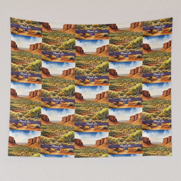 Item preview, Mount Isa Australia Travel  designed and sold by Thistle-TShop.