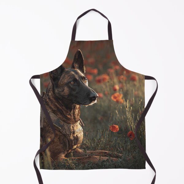 Item preview, Dogs of Duty in the Poppy Sea designed and sold by Skyframe Aviation.