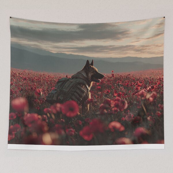 Item preview, Poppy Field Sentinels designed and sold by Skyframe Aviation.