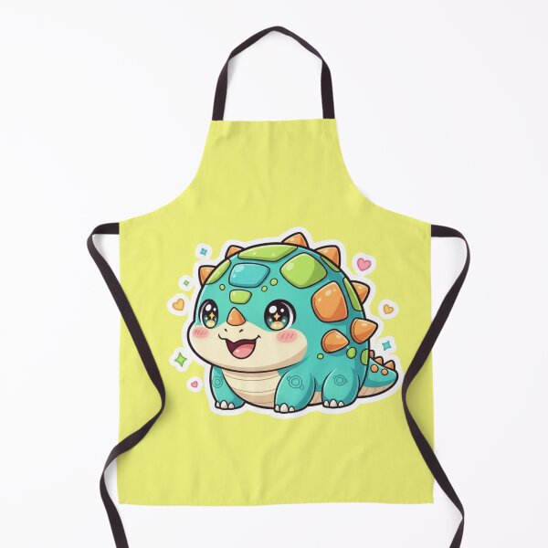 Item preview, Adorable Kawaii Baby Ankylosaurus Dinosaur Sticker for Kids and Dino Lovers Cute Pastel Prehistoric Creature Illustration designed and sold by bvdesignart.