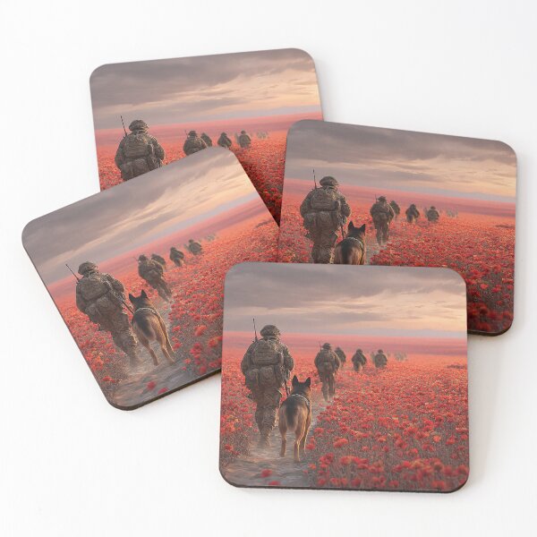 Item preview, Loyal Guardians in Red Petals designed and sold by Skyframe Aviation.