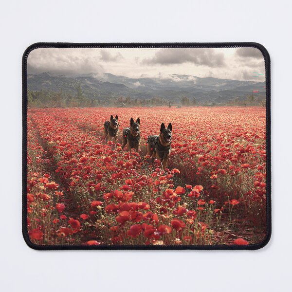 Item preview, Canine Tribute in Bloom designed and sold by Skyframe Aviation.