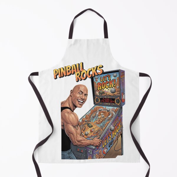 Item preview, Pinball Rocks Retro Arcade designed and sold by Yeti-Shirts.