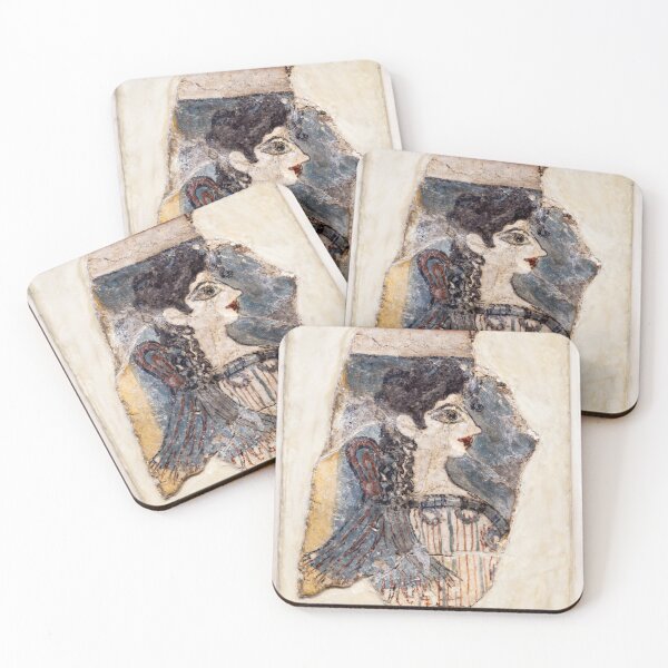 Item preview, La Parisienne or the Minoan Lady Fresco Knossos designed and sold by Weston  Westmoreland.