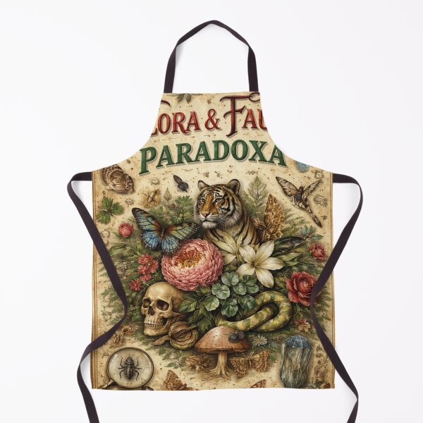 Aperçu de l'œuvre Paradoxe de la flore et de la faune – Design d'histoire naturelle vintage créée et vendue par Mauswohn.
