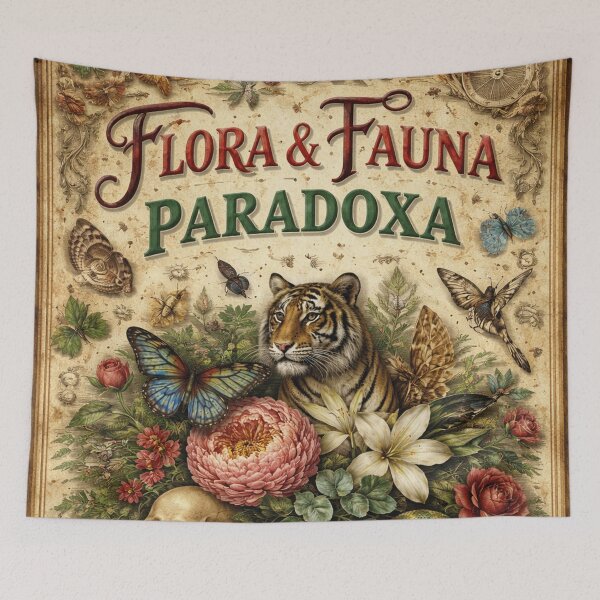 Item preview, Flora & Fauna Paradoxa – Vintage Natural History Design designed and sold by Mauswohn.
