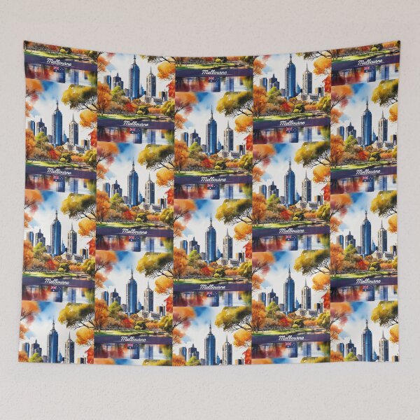 Item preview, Melbourne Australia Travel  designed and sold by Thistle-TShop.