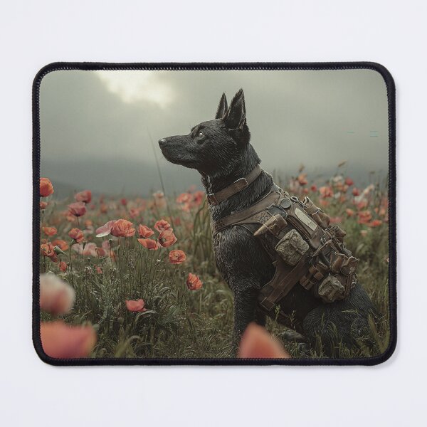 Item preview, Dogs of Service in the Red Meadow designed and sold by Skyframe Aviation.