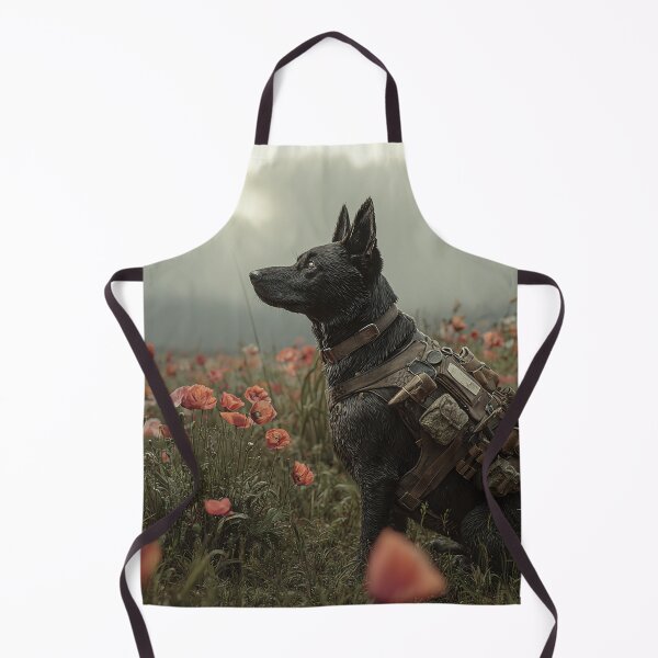 Item preview, Dogs of Service in the Red Meadow designed and sold by Skyframe Aviation.