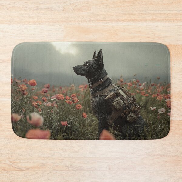 Item preview, Dogs of Service in the Red Meadow designed and sold by Skyframe Aviation.