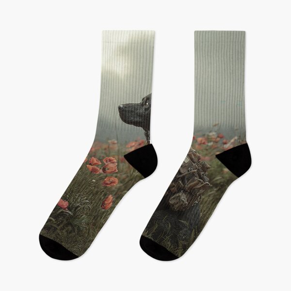 Item preview, Dogs of Service in the Red Meadow designed and sold by Skyframe Aviation.