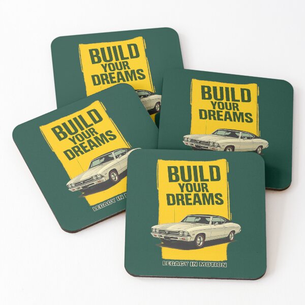 Item preview, Build Your Dreams – Vintage Muscle Car Art 3 designed and sold by VoglR.