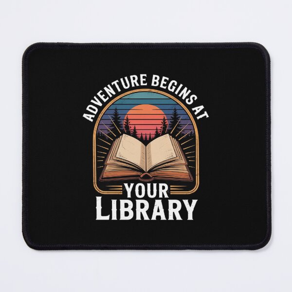 Item preview, Summer Reading Program Adventure Begins At Your Library9 designed and sold by CombatTask.