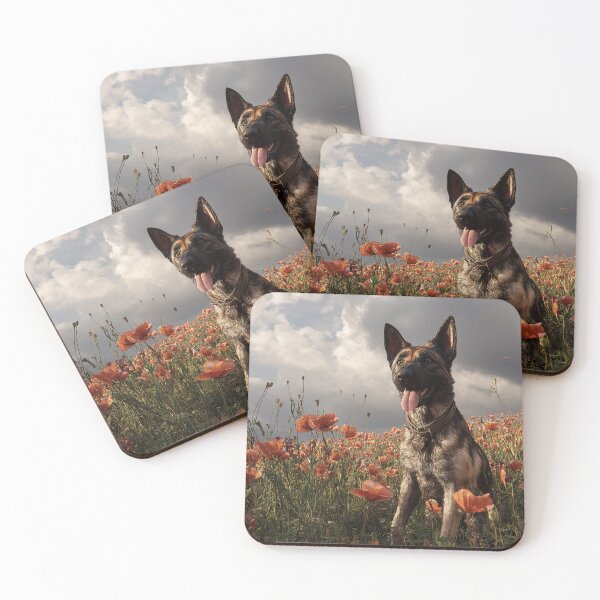 Item preview, Canine Duty in the Poppy Breeze designed and sold by Skyframe Aviation.