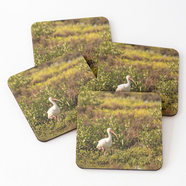 Item preview, Ibis in Lush Wetland Habitat designed and sold by Debra Martz.