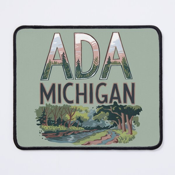 Item preview, Ada, Michigan, Ada Mi, Ada Michigan designed and sold by MoMidoStore.