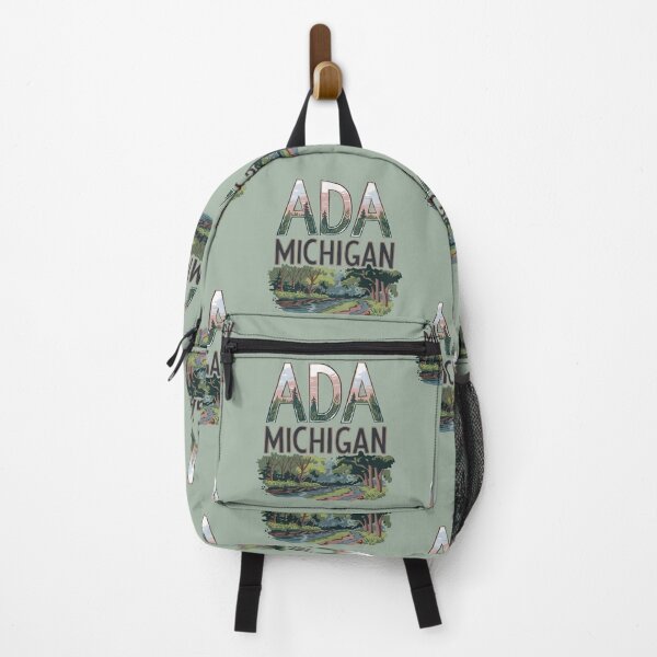 Artikelvorschau, Ada, Michigan, Ada Mi, Ada Michigan entworfen und verkauft von MoMidoStore.
