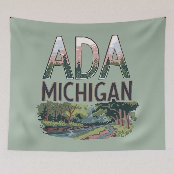 Item preview, Ada, Michigan, Ada Mi, Ada Michigan designed and sold by MoMidoStore.