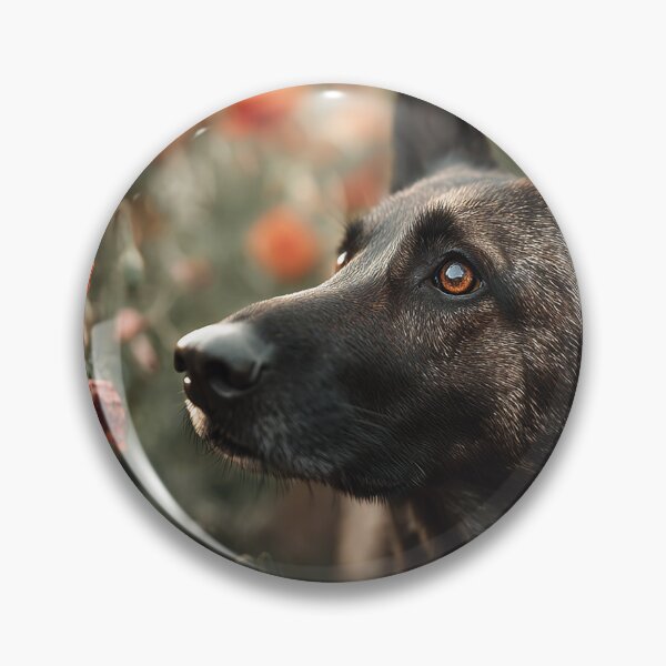 Item preview, Dogs Standing Watch in Poppies designed and sold by Skyframe Aviation.