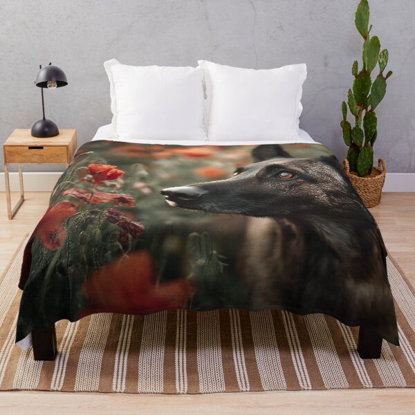 Item preview, Dogs Standing Watch in Poppies designed and sold by Skyframe Aviation.