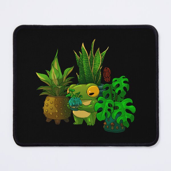 Item preview, Cute Frog Taking Care of Plants designed and sold by hdslerqp82.