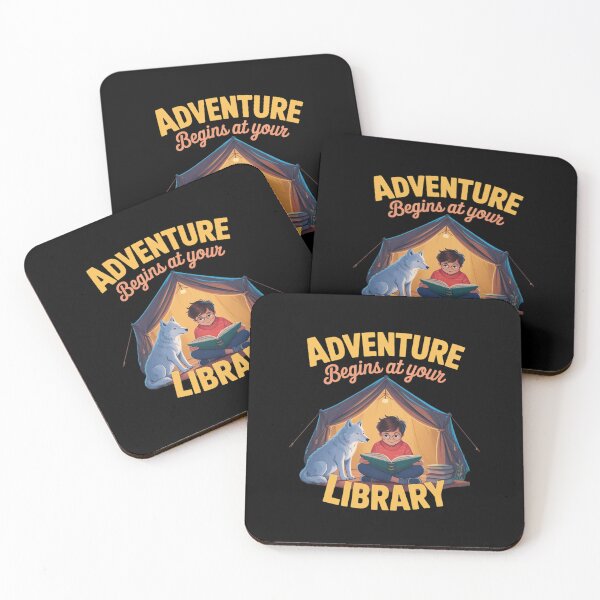 Item preview, Summer Reading Program Adventure Begins At Your Library20 designed and sold by PowAcademy.