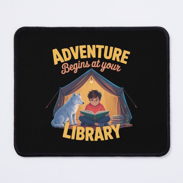 Item preview, Summer Reading Program Adventure Begins At Your Library20 designed and sold by PowAcademy.