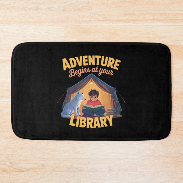 Item preview, Summer Reading Program Adventure Begins At Your Library20 designed and sold by PowAcademy.