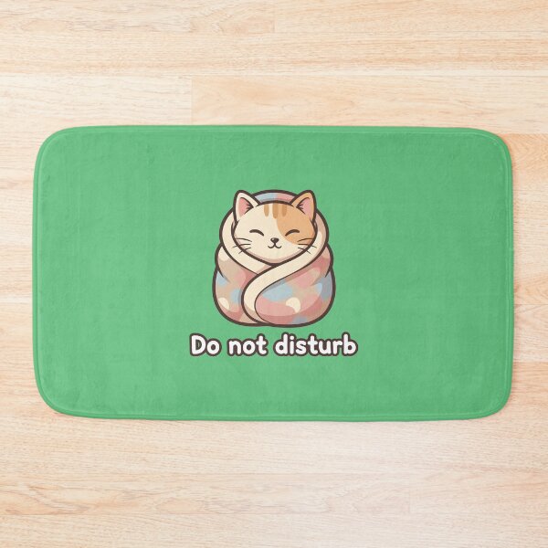 Item preview, Kawaii Purrito Cat - Do Not Disturb | Cute Sleeping Mode designed and sold by Fuechse.