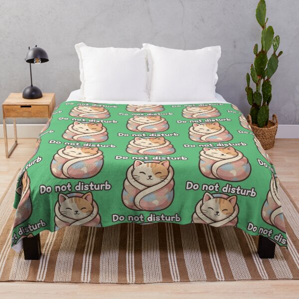 Item preview, Kawaii Purrito Cat - Do Not Disturb | Cute Sleeping Mode designed and sold by Fuechse.