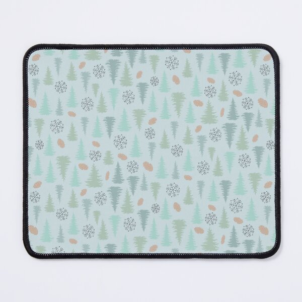 Item preview, Winter forest with pine cones and snowflakes designed and sold by Federfaser.
