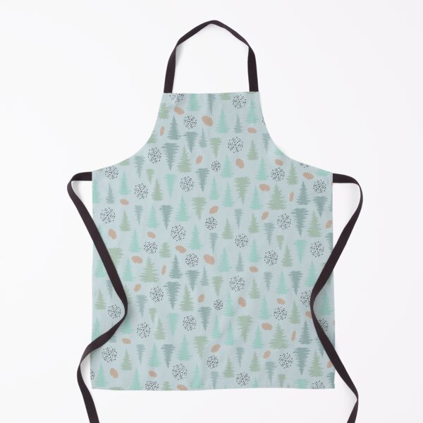 Item preview, Winter forest with pine cones and snowflakes designed and sold by Federfaser.